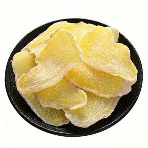 Имбирный цукат с белым сахаром для употребления